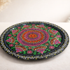 Ajrak-Inspired Melamine Plate