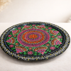 Ajrak-Inspired Melamine Plate