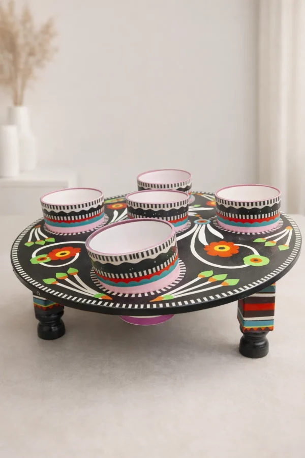 Chamakpatti Cups & Tray Set