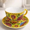 Collectible Tea Cup & Saucer Set