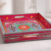 Folk Art Wooden Tray
