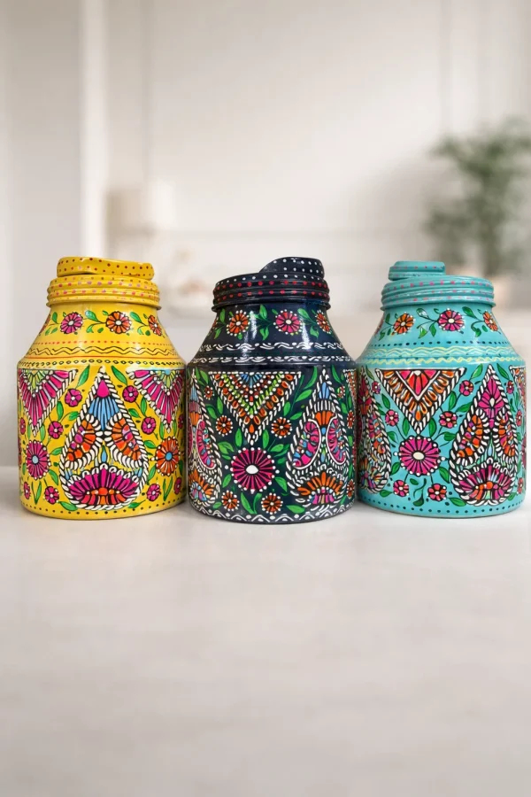 Hand-Painted Pots