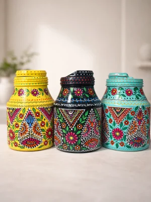 Hand-Painted Pots