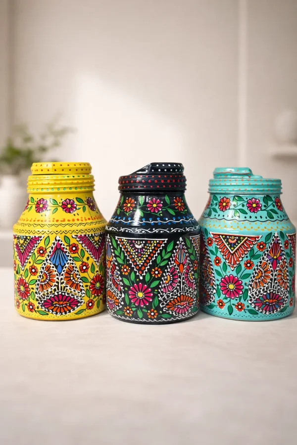 Hand-Painted Pots