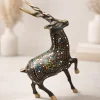 Handcrafted Brass Markhor Figurine