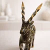 Handcrafted Brass Markhor Figurine