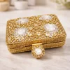 Handcrafted Bridal Kundan Clutch