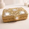 Handcrafted Bridal Kundan Clutch