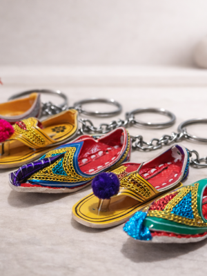 Handmade Khussa keychains