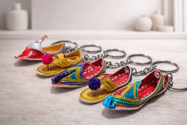 Handmade Khussa keychains