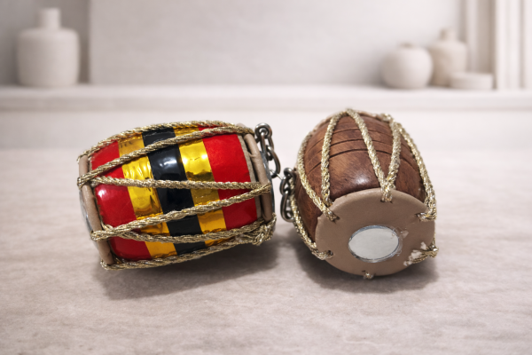 Handmade Dholak keychains