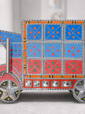 Miniature Folk Art Serving Tray